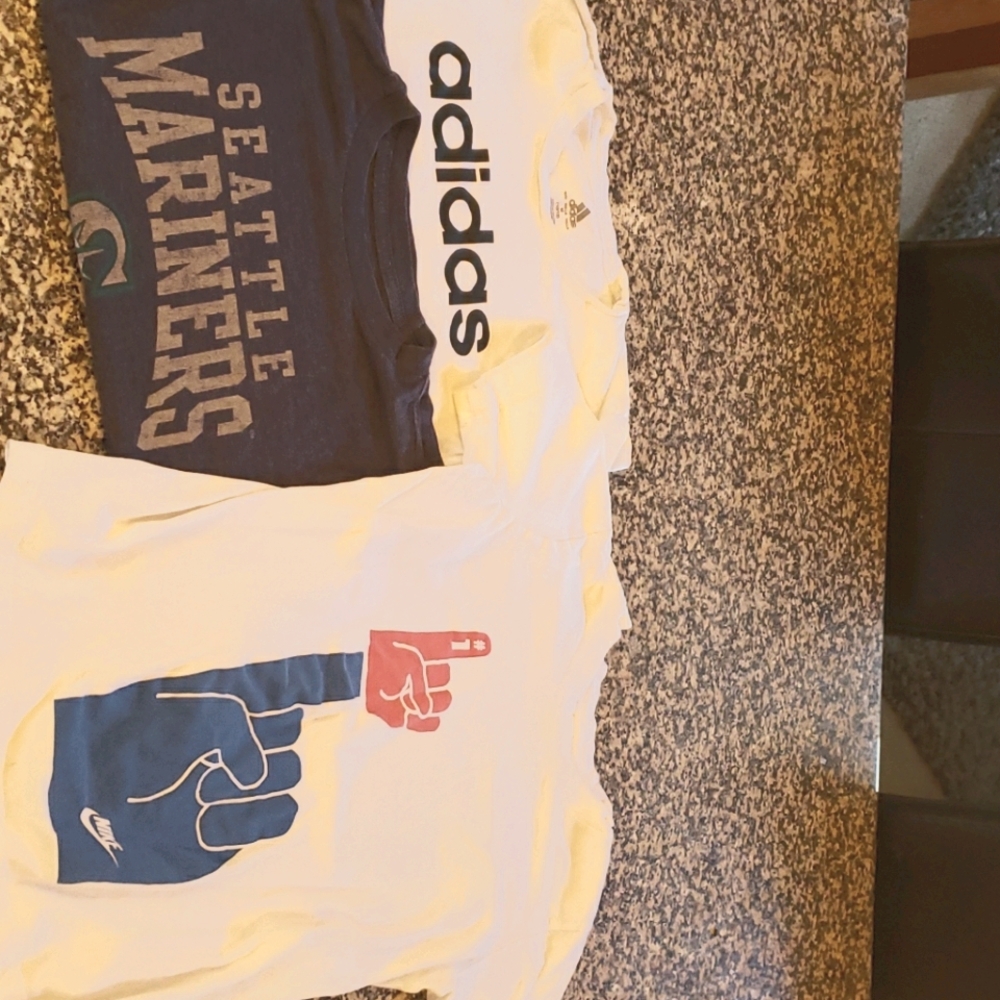 Lot of boys medium youth t shirts nike adidas